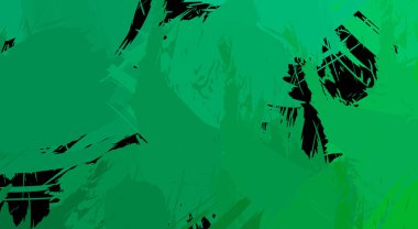 Sanatsal soyut arkaplan. Doku boyalı duvar kağıdı. Boya darbeleriyle yaratıcı bir illüstrasyon. Fırça desenli resim.