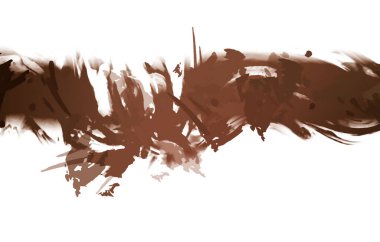 resmedilmiş sanat eseri. fırçalanmış canlı duvar kağıdı. Eşsiz ve yaratıcı illüstrasyon. Renkli fırça darbelerinin soyut arkaplanı. 