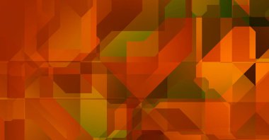 Dinamik bileşime sahip minimalist düz stil içinde modayı takip eden geometrik soyut arkaplan. 