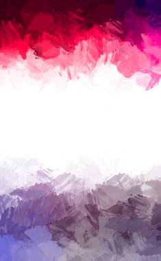 Modern sanat. Taranmış Boyalı Soyut Arkaplan. Fırça darbesi ile boyanmış. Boya darbeleri. 2B Görüntü.