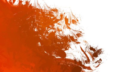 Duvar sanatı Eşsiz ve yaratıcı illüstrasyon. Fırça darbesi ile boyanmış. Renkli fırça darbelerinin soyut arkaplanı. Fırçalanmış canlı duvar kâğıdı. Boyalı sanatsal yaratım.