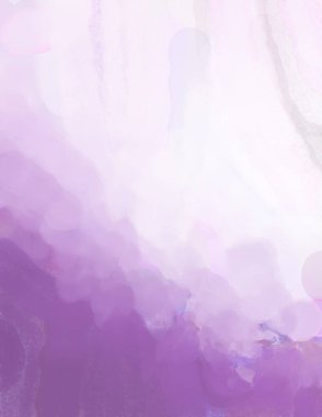 Pastel renklerde suluboya resim. Poster, duvar sanatı, afiş, kart, kitap kapağı ya da ambalaj için rahatlatıcı kompozisyonun yumuşak renkli çizimi. Modern fırça darbeleri resim.