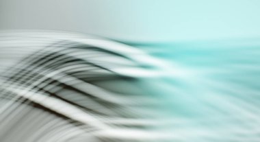 Soyut, enerjik bir arkaplan. Renkli, dalgalı duvar kâğıdı. Grafik çizimi. Üst üste gelen yumuşak dalgalı çizgiler.