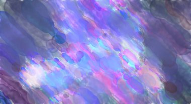 Çağdaş sanat. El yapımı resim. Modern sanat eserleri. Yüzeyde suluboya fırça darbeleriyle resim yapmak. 2D çizim. Sanatsal arkaplan resmi. Tablo üzerinde soyut resim. Renkli doku.