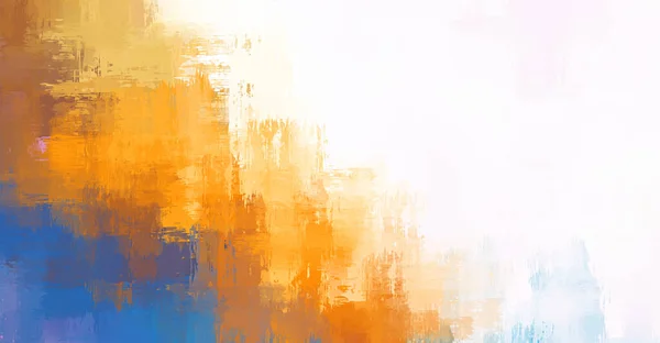 Background Crossed Wild Brush Strokes Colorful Vibrant Illustration Painted Art — Stock Photo, Image