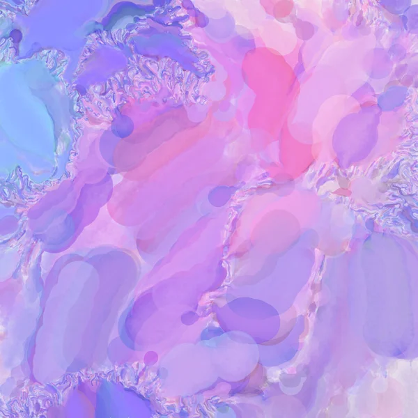 El yapımı sürreal soyut desenli suluboya. Modern sanatsal resim. 2D çizim. Arkaplan boyası karışımı. Yaratıcı duvar sanatı. Çağdaş sanat.