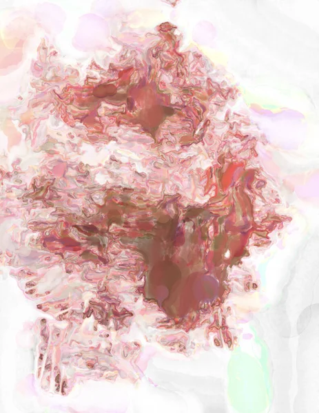 Miękkie Tapety Akwarelowe Malarstwo Artystyczne Delikatnie Szczotkowanych Kolorach Pastelowe Kolory — Zdjęcie stockowe