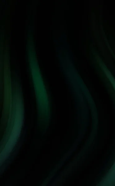 黒の背景にカラフルな滑らかなライン 液体と流体の鮮やかな色の波が暗闇の中で流れる バナー カード カバー ポスター バナー パンフレットのグラフィックイラスト — ストック写真