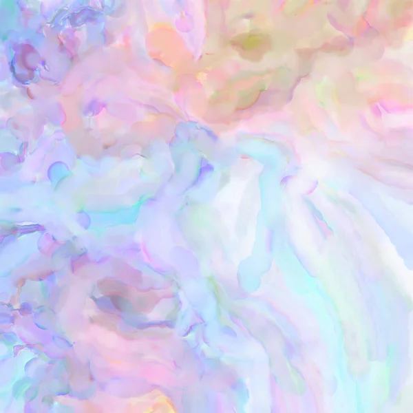 Watercolor Abstract Painting Pastel Colors Soft Color Painted Illustration Calming — Stock Photo, Image