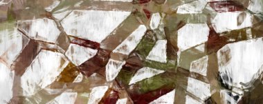 Soyut arkaplanda pürüzlü fırça darbeleri. Fırça boyası. Renkli boya darbeleri. Eşsiz duvar sanatı. Tuvaldeki modern sanat. Renkli çağdaş sanat eserleri. 