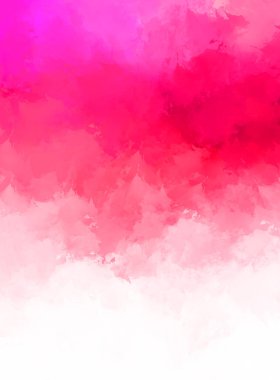 Renkli fırça darbelerinin 2D çizimi. Dekoratif desenli resim. canlı boya desenli arkaplan.