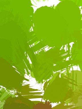 Renkli fırça darbelerinin 2B çizimi. Dekoratif doku resmi. Canlı boya desenli arka plan. Kaotik fırça darbeleri resim.