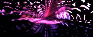 Işık parçacık izleri. Parlayan parçacıkları ve çizgileri olan ışık patlaması yıldızı. Güzel hareketli soyut ışın arkaplanı.