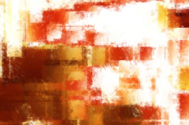 Modern sanat. Renkli çağdaş sanat eserleri. Renkli boya darbeleri. Soyut arkaplanda fırça darbeleri. Fırça boyası. Eşsiz duvar sanatı.