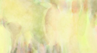 Yumuşak suluboya duvar kağıdı. Hafifçe fırçalanmış renkleri olan sanatsal bir resim. Pastel renkler arkaplana dokunmuş. Soyut duvar sanatı..