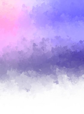 Modern sanat. Taranmış Boyalı Soyut Arkaplan. Fırça darbesi ile boyanmış. Boya darbeleri. 2B Görüntü.