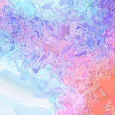 El yapımı sürreal soyut desenli suluboya. Modern sanatsal resim. 2D çizim. Arkaplan boyası karışımı. Yaratıcı duvar sanatı. Çağdaş sanat.