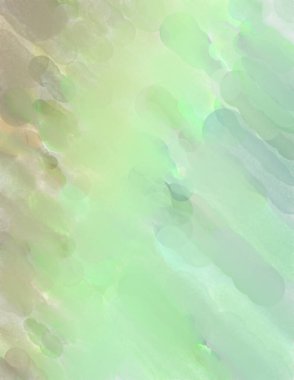 Yumuşak suluboya duvar kağıdı. Hafifçe fırçalanmış renkleri olan sanatsal bir resim. Pastel renkler arkaplana dokunmuş. Soyut duvar sanatı..