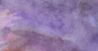 Pastel renklerde suluboya resim. Poster, duvar sanatı, afiş, kart, kitap kapağı ya da ambalaj için rahatlatıcı kompozisyonun yumuşak renkli çizimi. Modern fırça darbeleri resim.