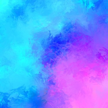 Boya darbeleri. 2D İllüstrasyon. Taranmış Boyalı Soyut Arkaplan. Fırça darbesi ile boyanmış. Modern sanat.