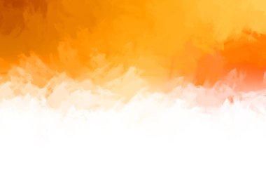 Renkli fırça darbelerinin 2D çizimi. Dekoratif desenli resim. canlı boya desenli arkaplan.