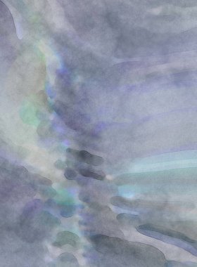 Alkol mürekkebini andıran rahatlatıcı fırça darbelerinin modern resmi. Poster, duvar sanatı, afiş, kart, kitap kapağı veya ambalaj için pastel renkli suluboya resim.