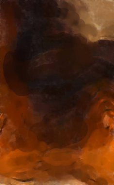 Modern sanat. Renkli çağdaş sanat eserleri. Renkli boya darbeleri. Soyut arkaplanda fırça darbeleri. fırça boyası.