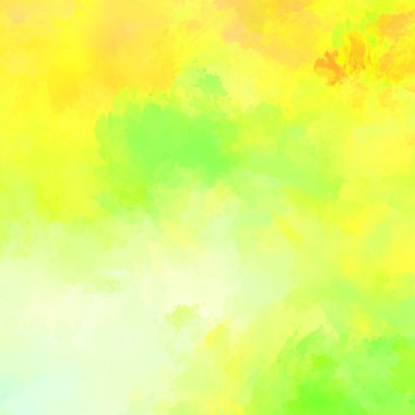 Canlı fırça darbeleriyle boyanmış. Renkli desenli resim. Fırçalanmış duvar kağıdını boya.