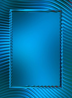 Soyut çerçeveli arkaplan. Renkli, canlı, dalgalı bir duvar kağıdı. Merkezi çerçeveli yaratıcı grafik 2d çizim. Dinamik şekilli modaya uygun sıvı örtüsü.