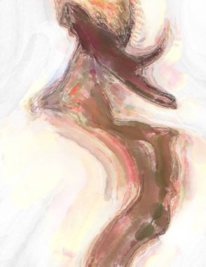 Suluboya fırça darbeleri. Modern sanat. Soyut doku. 2D çizim. Yüzeyde etkileyici el yapımı suluboya. Renkli bir fon. Çok renkli arkaplan. Çağdaş duvar sanatı. 