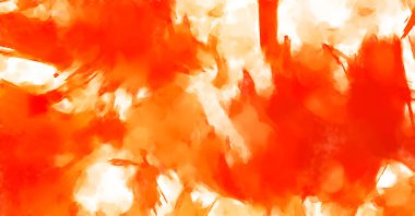 El yapımı sürreal soyut desenli suluboya. Modern sanatsal resim. 2D çizim. Arkaplan boyası karışımı. Yaratıcı duvar sanatı. Çağdaş sanat