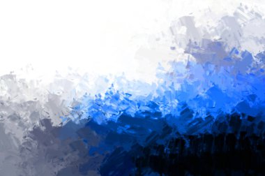 Sanatsal soyut arkaplan. Doku boyalı duvar kağıdı. Boya darbeleriyle yaratıcı bir illüstrasyon. Fırça desenli resim.