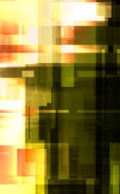 Fütürist soyut geometrik duvar kağıdı. Geometrik renkli şekiller. Dikdörtgen şekilli arka plan. Bir teknolojinin dijital illüstrasyonuName.