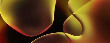 Soyut arkaplan. Değişken renk değişim dalgaları, dinamik hareketlerle. Işık dalgalarının neon renkli soyut tasarımı. Duvar kağıdı, afiş, arkaplan, kart, kitap illüstrasyonu, web sitesi.