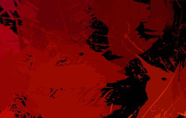 Sanatsal soyut arkaplan. Doku boyalı duvar kağıdı. Boya darbeleriyle yaratıcı bir illüstrasyon. Fırça desenli resim.