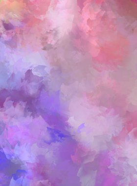 Duvar sanatı Eşsiz ve yaratıcı illüstrasyon. Fırça darbesi ile boyanmış. Renkli fırça darbelerinin soyut arkaplanı. Fırçalanmış canlı duvar kâğıdı. Boyalı sanatsal yaratım.