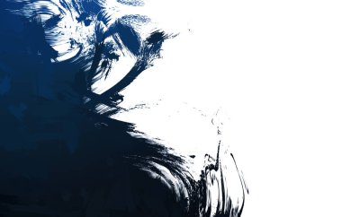 Duvar sanatı Eşsiz ve yaratıcı illüstrasyon. Fırça darbesi ile boyanmış. Renkli fırça darbelerinin soyut arkaplanı. Fırçalanmış canlı duvar kâğıdı. Boyalı sanatsal yaratım.