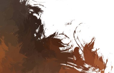 Duvar sanatı Eşsiz ve yaratıcı illüstrasyon. Fırça darbesi ile boyanmış. Renkli fırça darbelerinin soyut arkaplanı. Fırçalanmış canlı duvar kâğıdı. Boyalı sanatsal yaratım.