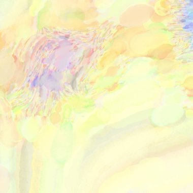 El yapımı sürreal soyut desenli suluboya. Modern sanatsal resim. 2D çizim. Arkaplan boyası karışımı. Yaratıcı duvar sanatı. Çağdaş sanat.