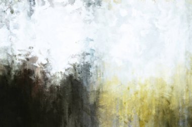 Modern sanat. Renkli çağdaş sanat eserleri. Renkli boya darbeleri. Soyut arkaplanda fırça darbeleri. Fırça boyası. Eşsiz duvar sanatı.