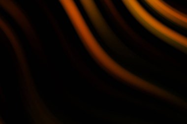 Siyah arka planda renkli düz çizgiler. Sıvı ve sıvı renkli dalgalar karanlıkta akıyor. Duvar kağıdı, afiş, arkaplan, kart, kitap, kapak, poster, afiş, broşür