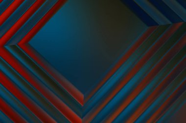 Soyut çerçeveli arkaplan. Renkli, canlı, dalgalı bir duvar kağıdı. Merkezi çerçeveli yaratıcı grafik 2d çizim. Dinamik şekilli modaya uygun sıvı örtüsü.