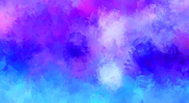 Modern sanat. Taranmış Boyalı Soyut Arkaplan. Fırça darbesi ile boyanmış. Boya darbeleri. 2B Görüntü.