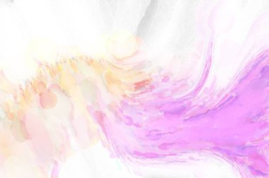 Modern fırça darbeleri. Pastel renklerde suluboya resim. Poster, duvar sanatı, afiş, kart, kitap kapağı veya ambalaj için sakinleştirici kompozisyonun yumuşak renkli çizimi. 