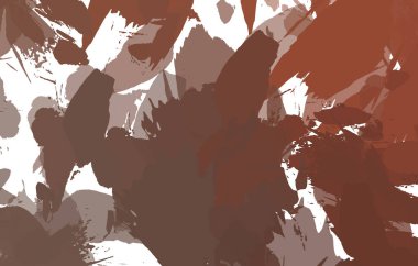 Sanatsal soyut arkaplan. Doku boyalı duvar kağıdı. Boya darbeleriyle yaratıcı bir illüstrasyon. Fırça desenli resim.