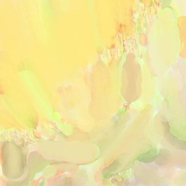 El yapımı sürreal soyut desenli suluboya. Modern sanatsal resim. 2D çizim. Arkaplan boyası karışımı. Yaratıcı duvar sanatı. Çağdaş sanat.