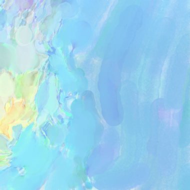 El yapımı sürreal soyut desenli suluboya. Modern sanatsal resim. 2D çizim. Arkaplan boyası karışımı. Yaratıcı duvar sanatı. Çağdaş sanat.