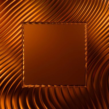 Soyut çerçeveli arkaplan. Renkli, canlı, dalgalı bir duvar kağıdı. Merkezi çerçeveli yaratıcı grafik 2d çizim. Dinamik şekilli modaya uygun sıvı örtüsü.