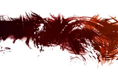 resmedilmiş sanat eseri. fırçalanmış canlı duvar kağıdı. Eşsiz ve yaratıcı illüstrasyon. Renkli fırça darbelerinin soyut arkaplanı. 