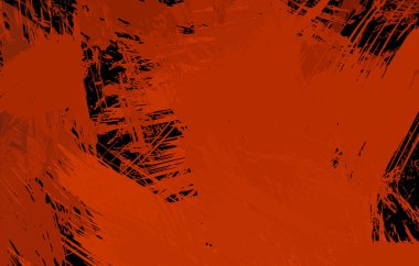 Sanatsal soyut arkaplan. Doku boyalı duvar kağıdı. Boya darbeleriyle yaratıcı bir illüstrasyon. Fırça desenli resim.